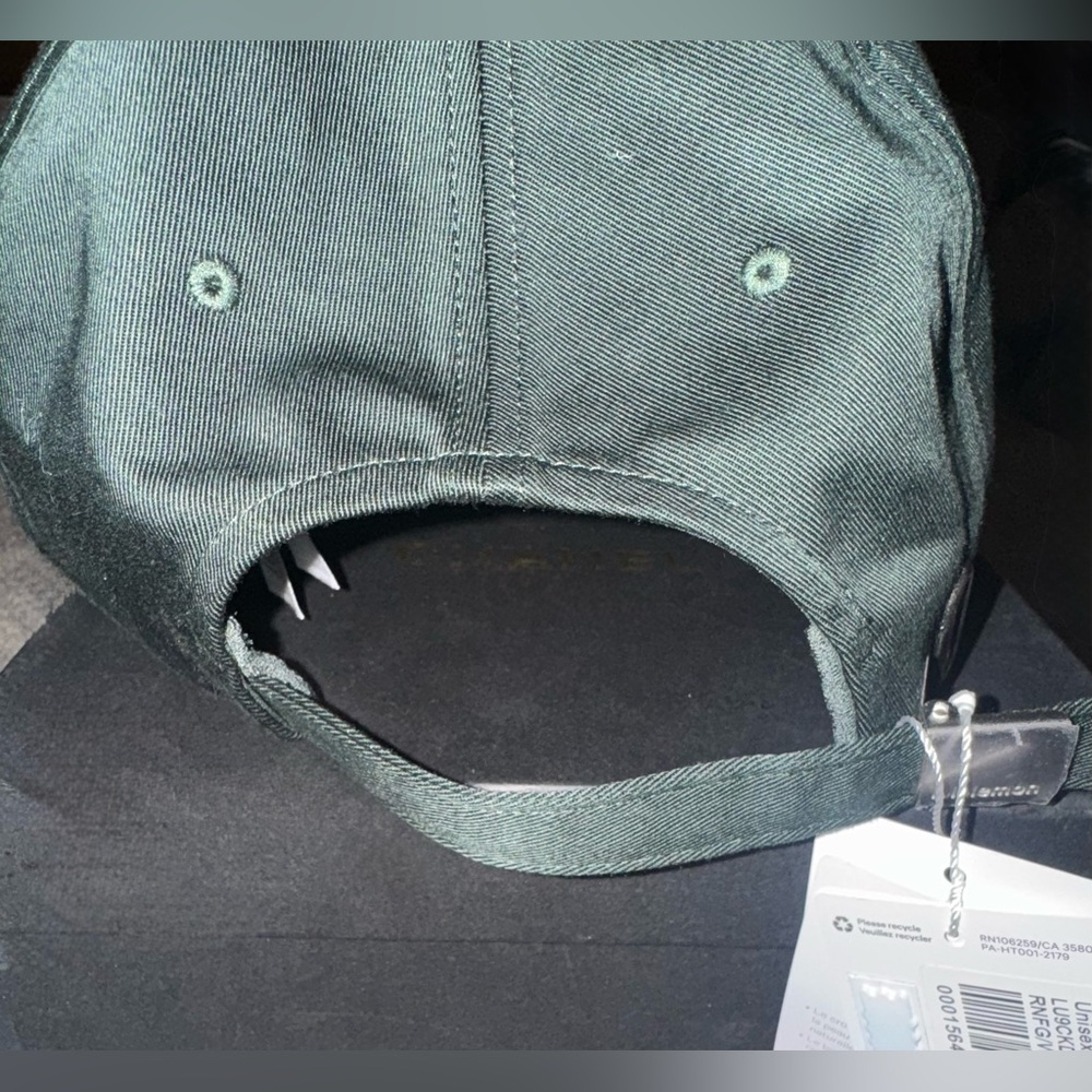 lululemon Unisex Classic Ball Cap- S/M Rainforest Green/White - Picture 2 of 2